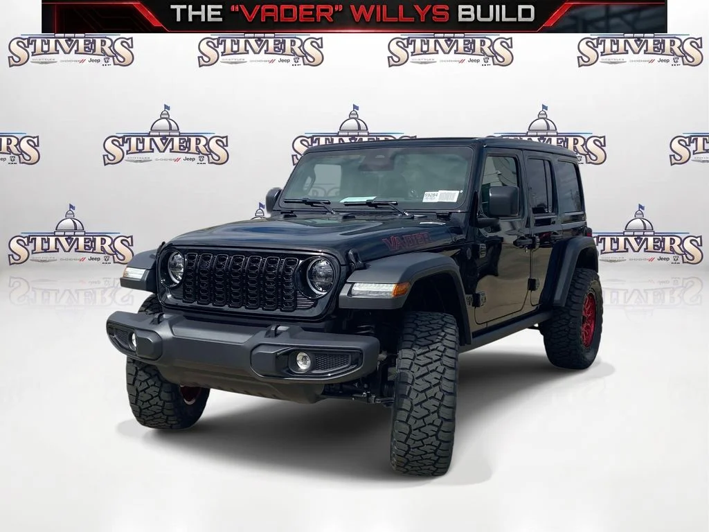 New 2026 Black Clearcoat Jeep Willys image 3