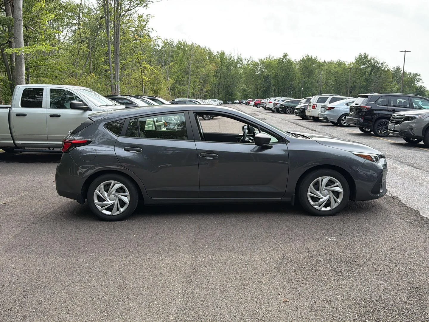 Used 2024 Magnetite Gray Metallic Subaru Base image 7