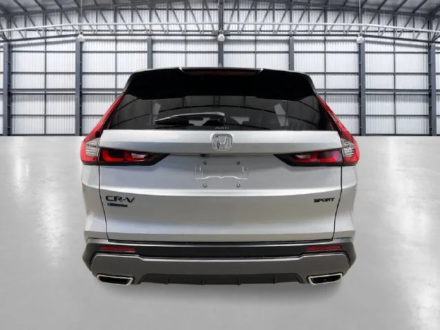 New 2026 Solar Silver Metallic Honda AWD Sport Hybrid image 4