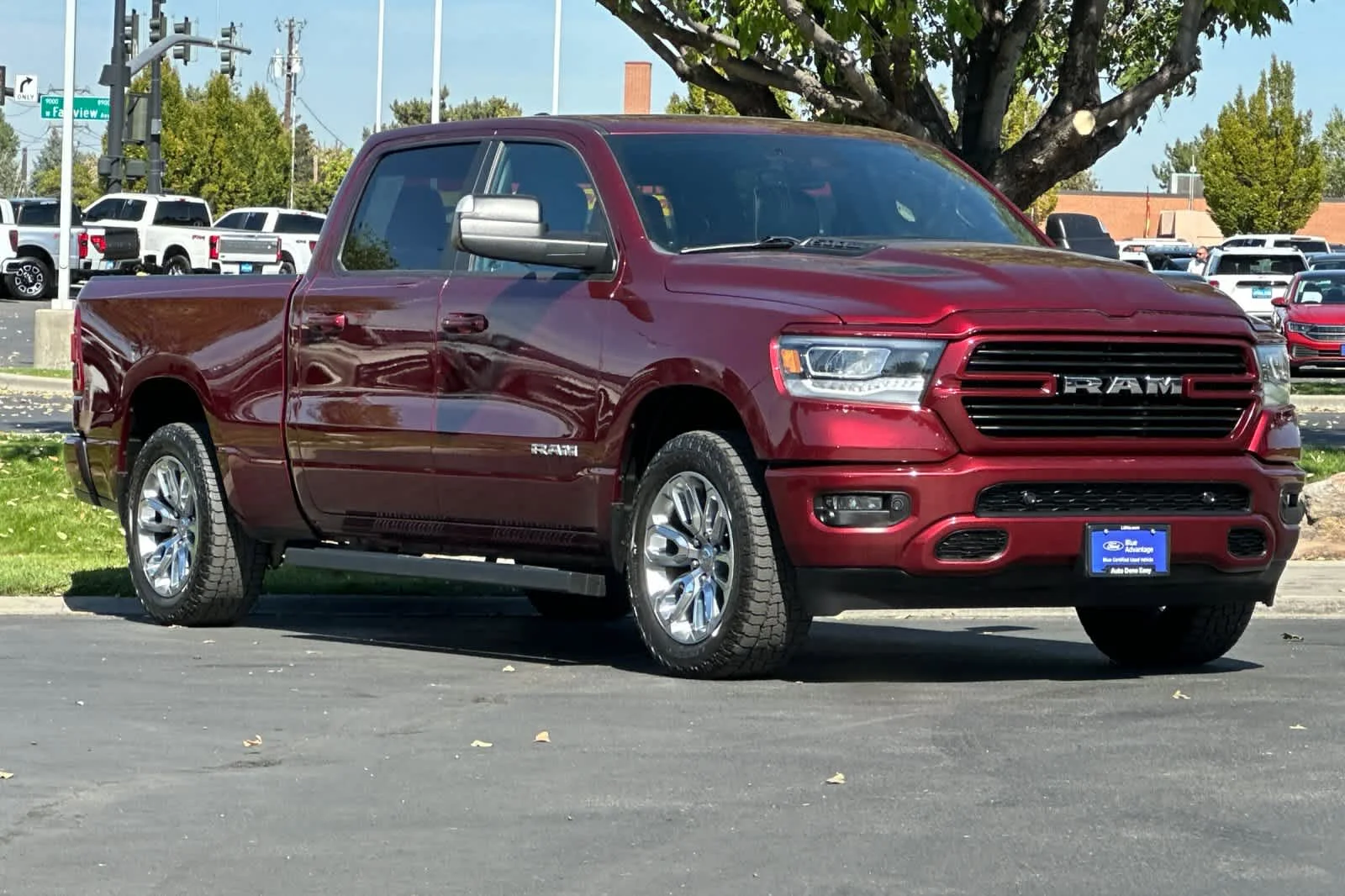 Certified Used 2024 Delmonico Red Pearlcoat Ram Laramie image 9