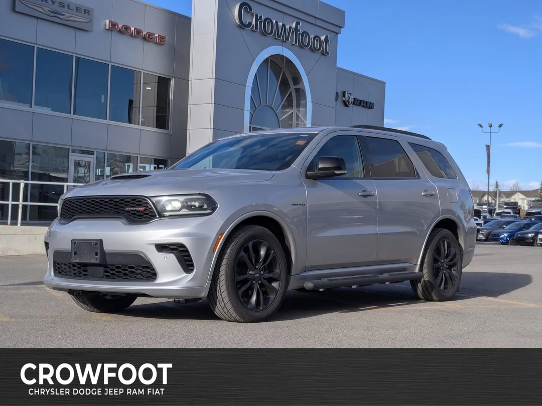 Certified Used 2024 triple nickel Dodge R/T Plus - - AWD - Blacktop Pkg - Fold N Tumble 2nd Row - Nappa Leather & More! image 1