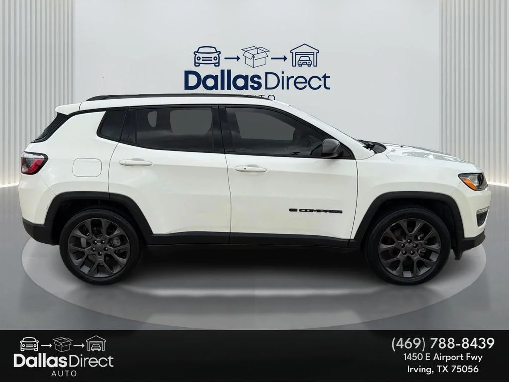 Used 2021 White Clearcoat Jeep 80th Anniversary image 5