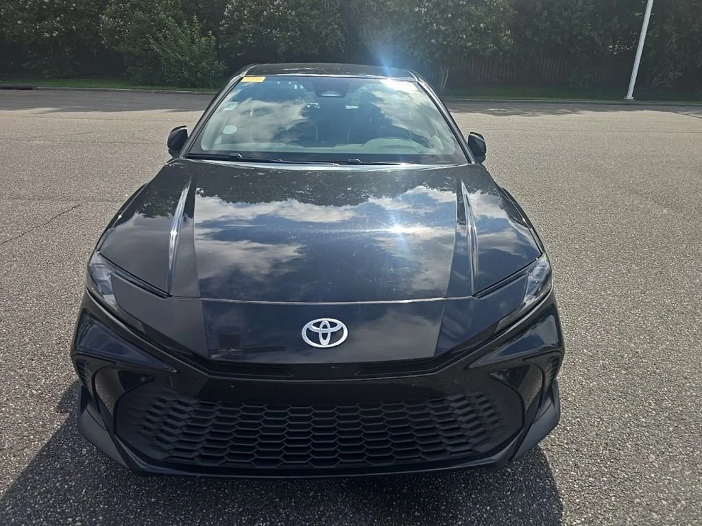 Used 2025 Black Toyota SE image 2