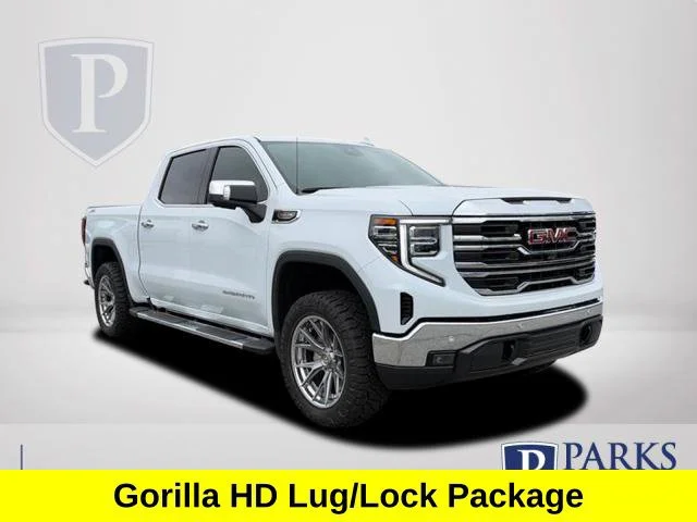 New 2026 Glacier White Tricoat GMC SLT image 6