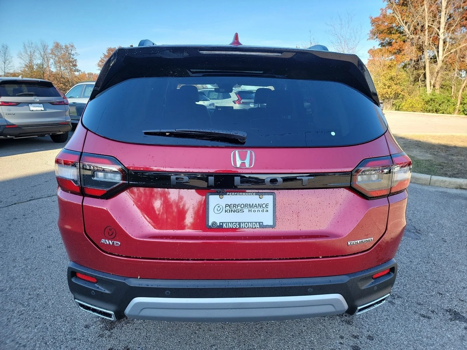 Certified Used 2025 Radiant Red Metallic II Honda Touring+ image 6