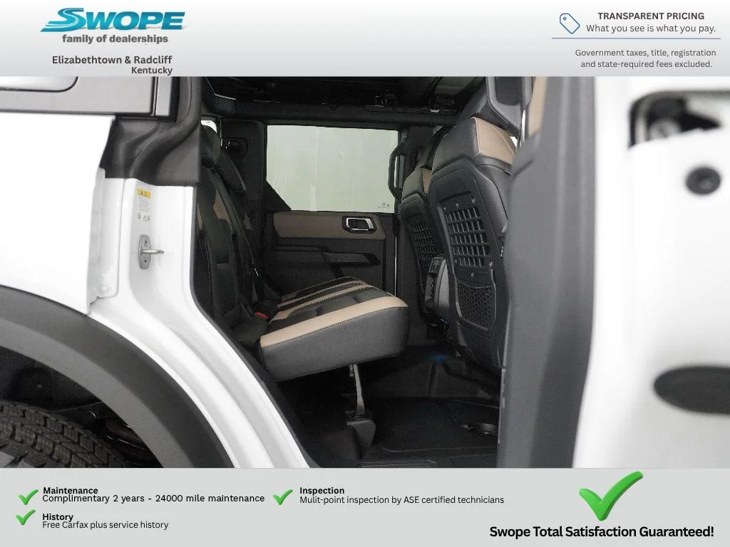 New 2025 Oxford White Ford Big Bend® image 13