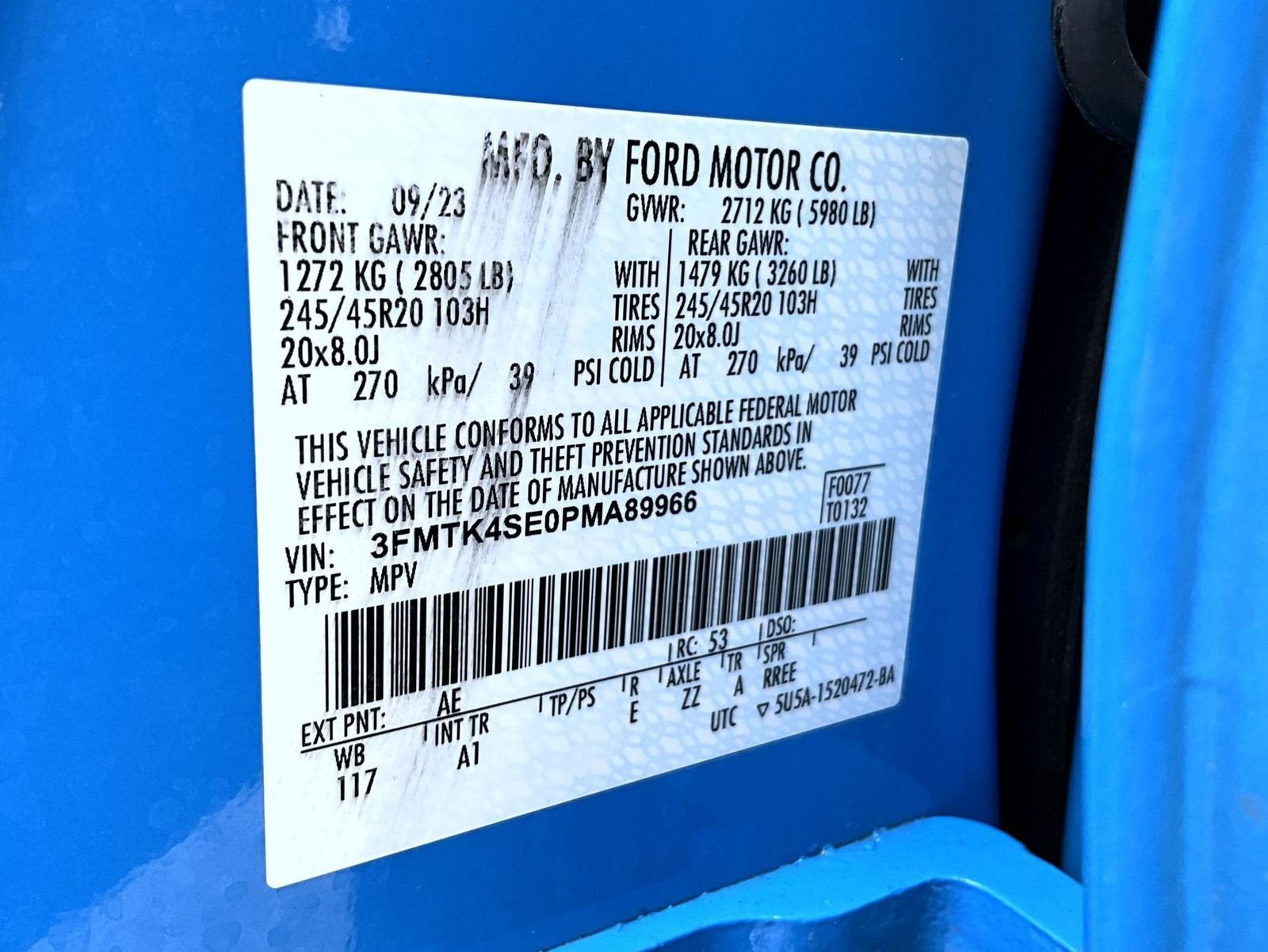 Used 2023 Blue Ford GT image 29