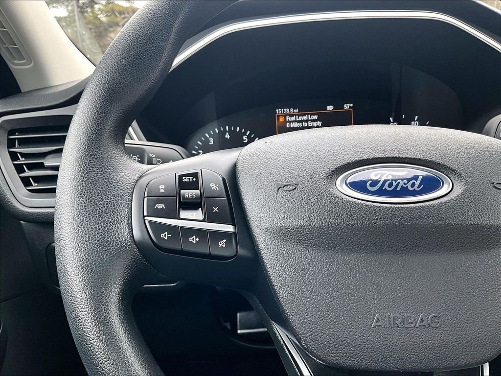 Used 2021 White Ford SE image 23