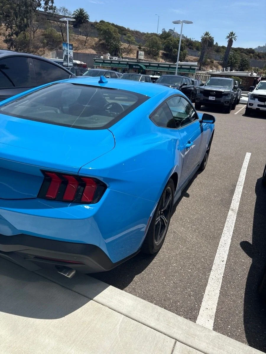 Used 2025 Grabber Blue Ford EcoBoost image 6