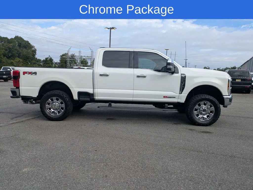 Used 2025 White Ford King Ranch image 3