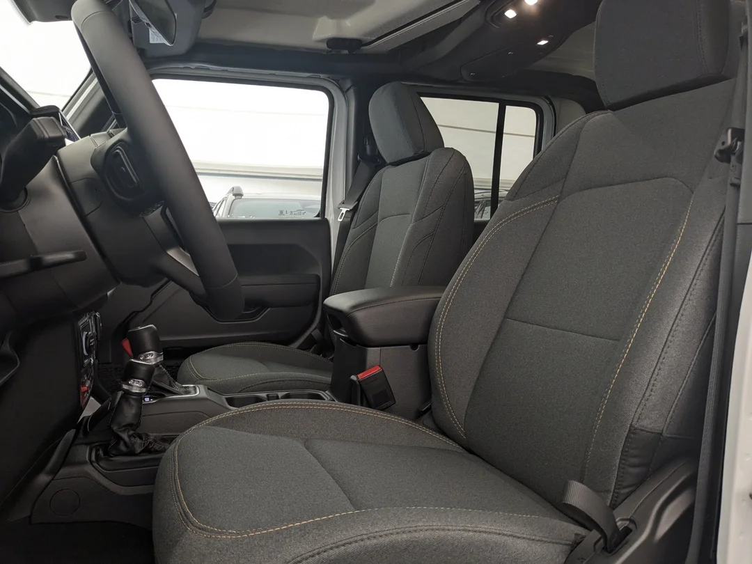 New 2026 White Jeep Willys - - 4x4 - E- Locker Rear Axle - Blk 3-Pc Freedom Top - Heated Seats - Willys Susp & More! image 13