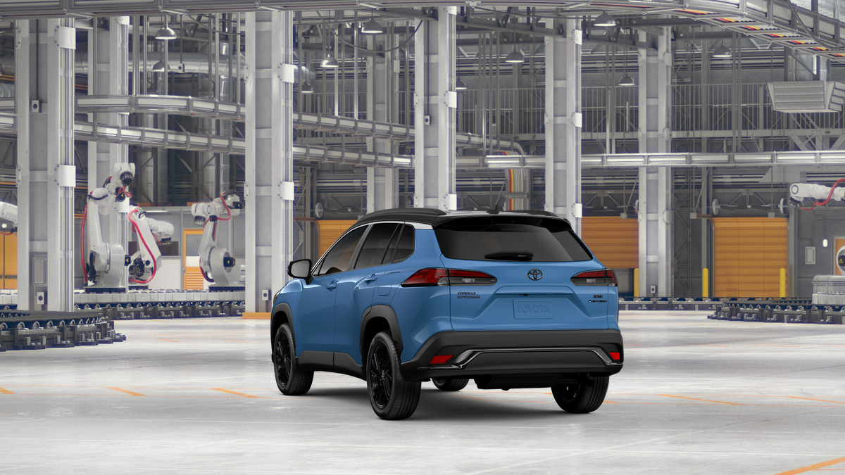 New 2026 Cavalry Blue with Jet Black roof Toyota Hybrid XSE image 7