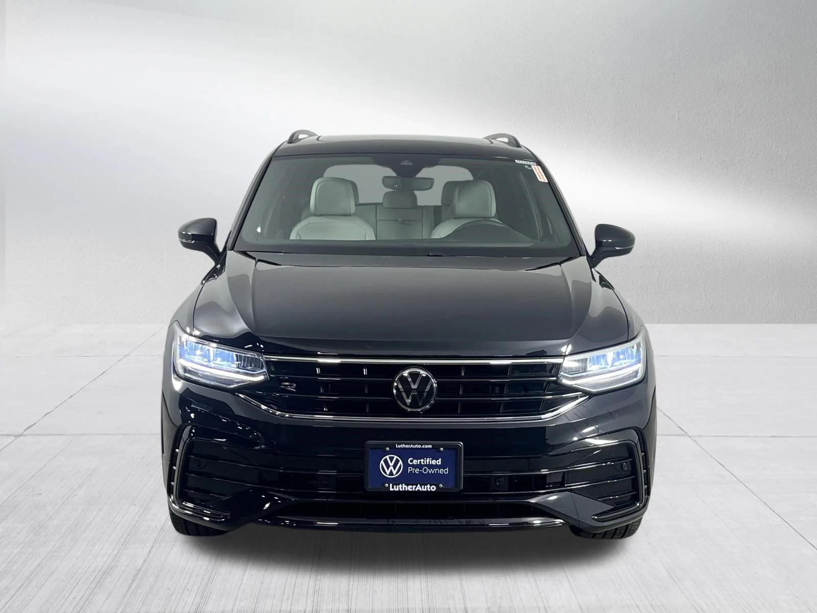Certified Used 2023 Deep Black Pearl Volkswagen SE R-Line Black image 2