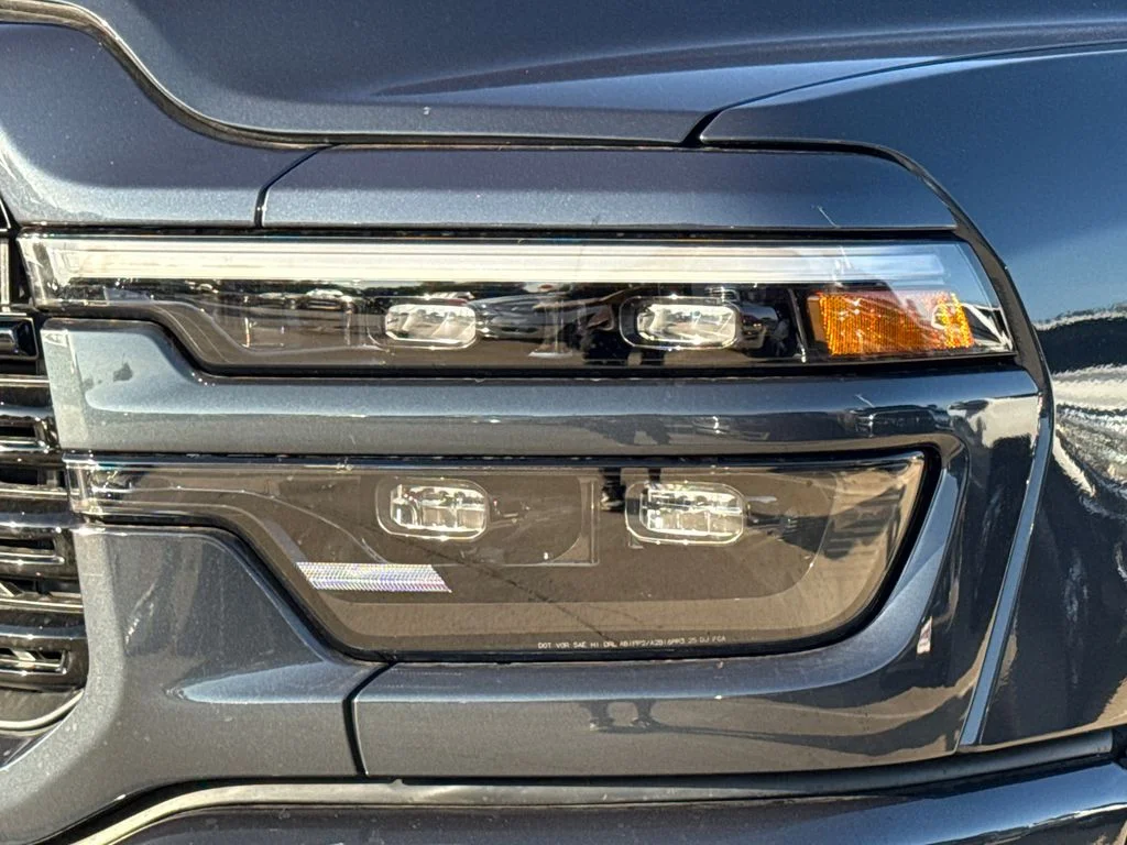 New 2026 Forged Blue Metallic Exterior Paint RAM Laramie image 4