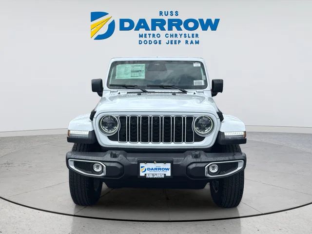 New 2026 Bright White Clear-Coat Exterior Paint Jeep Sahara image 8