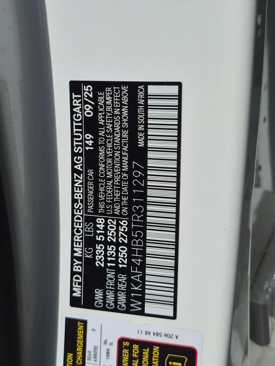 Certified Used 2026 Polar White Mercedes-Benz C 300 image 25