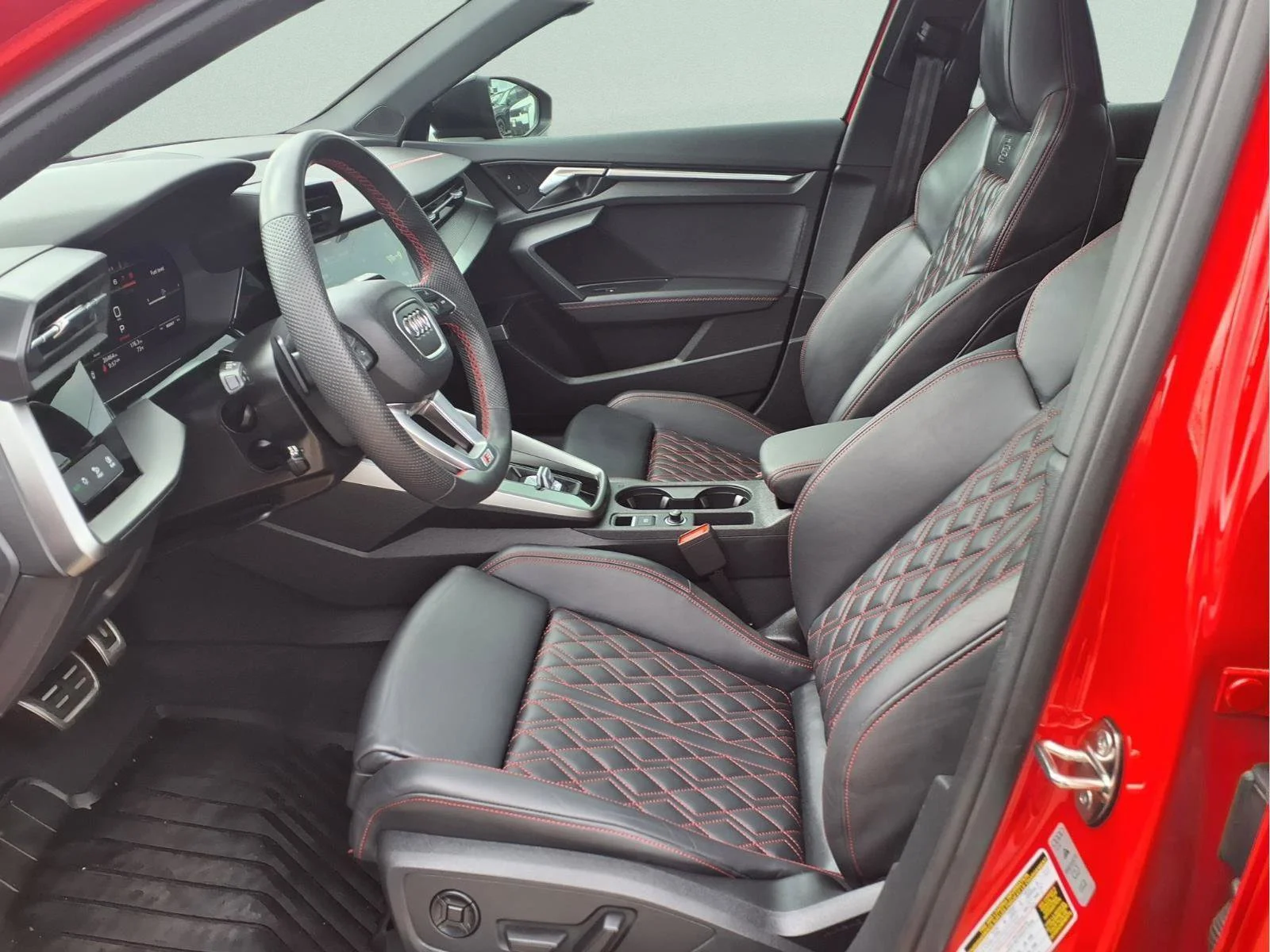 Used 2023 Tango Red Metallic Audi Prestige image 12