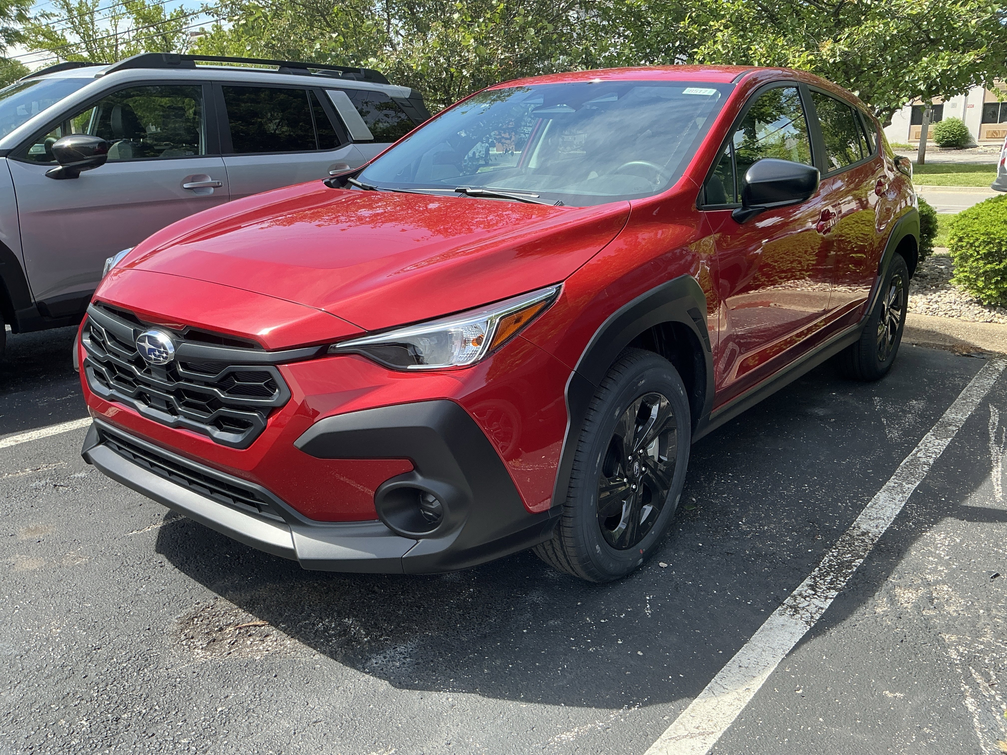 New 2026 LITHIUM RED PEARL Subaru Base image 4