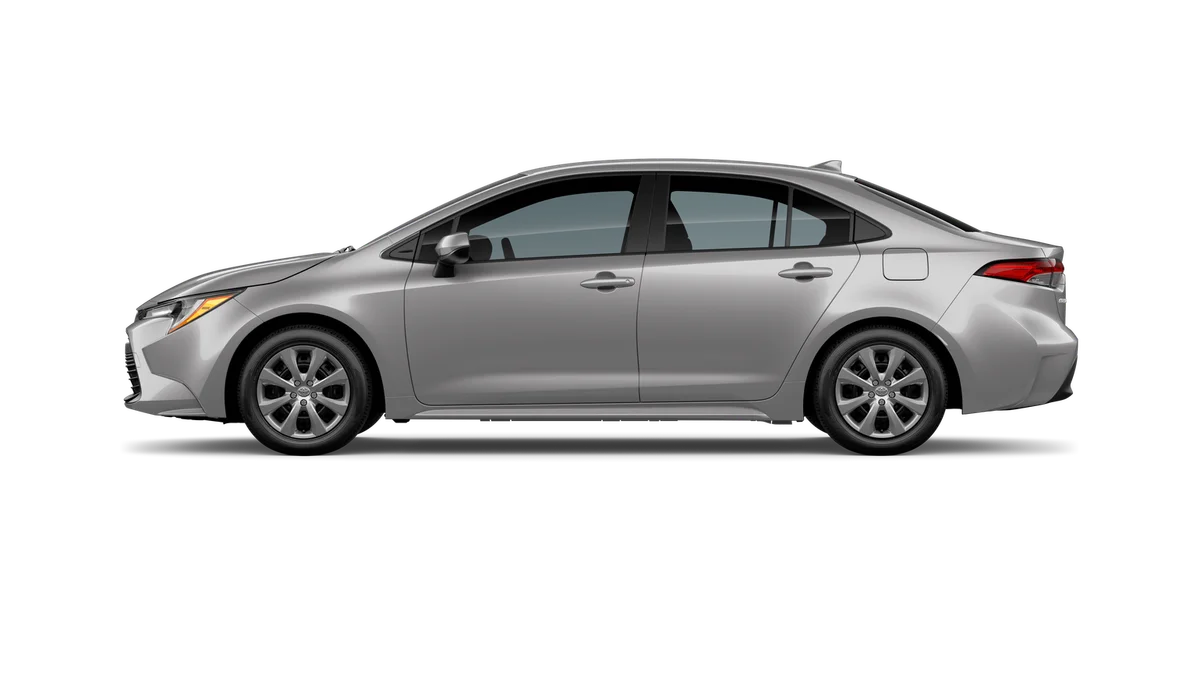New 2026 Classic Silver Metallic Toyota LE image 16