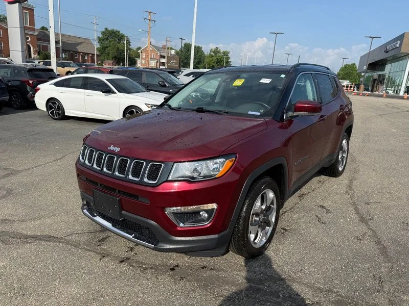 Used 2021 Red Jeep Limited image 3