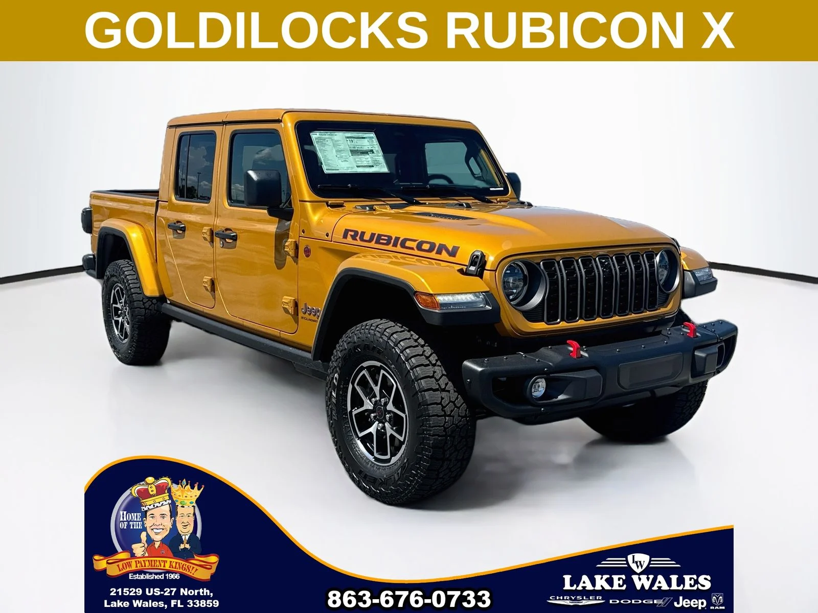 New 2026 Goldilocks Exterior Paint Jeep Rubicon image 1