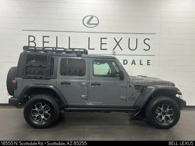 Used 2019 Gray Jeep Unlimited Rubicon image 3