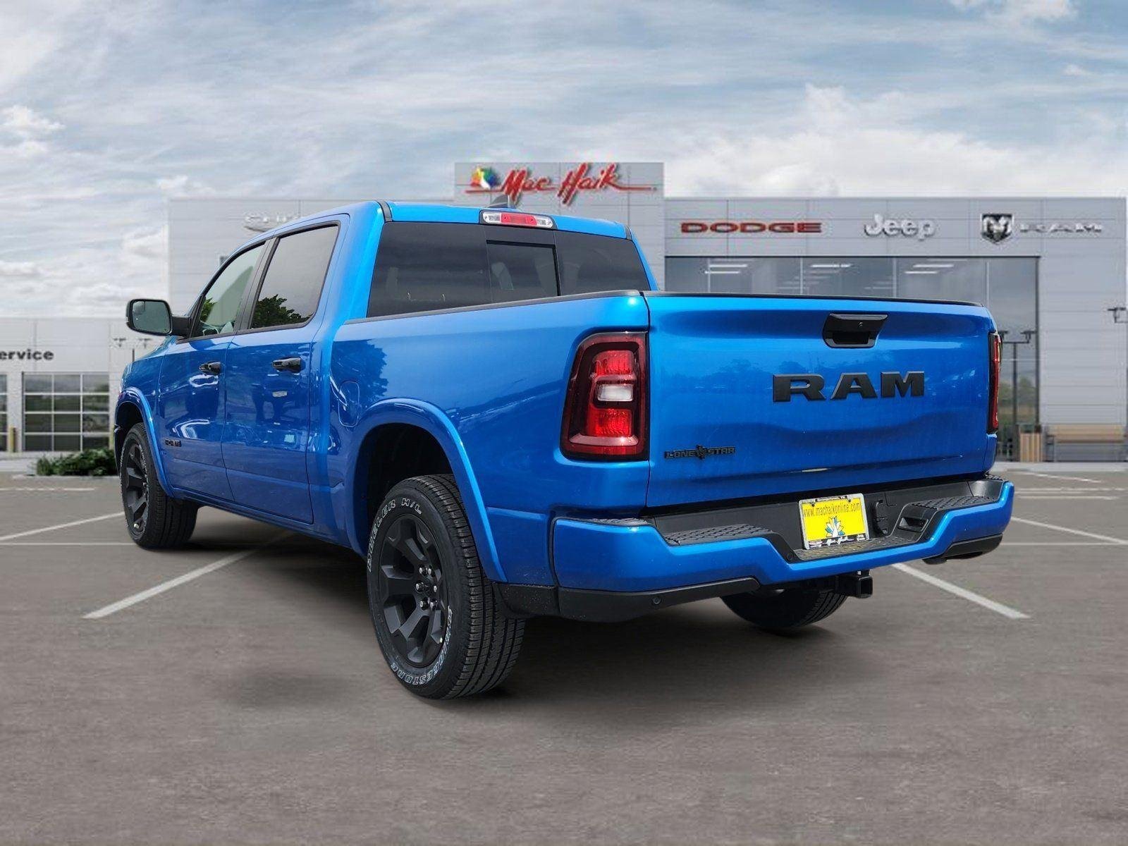 New 2026 Hydro Blue Pearl-Coat Exterior Paint RAM Lone Star image 3