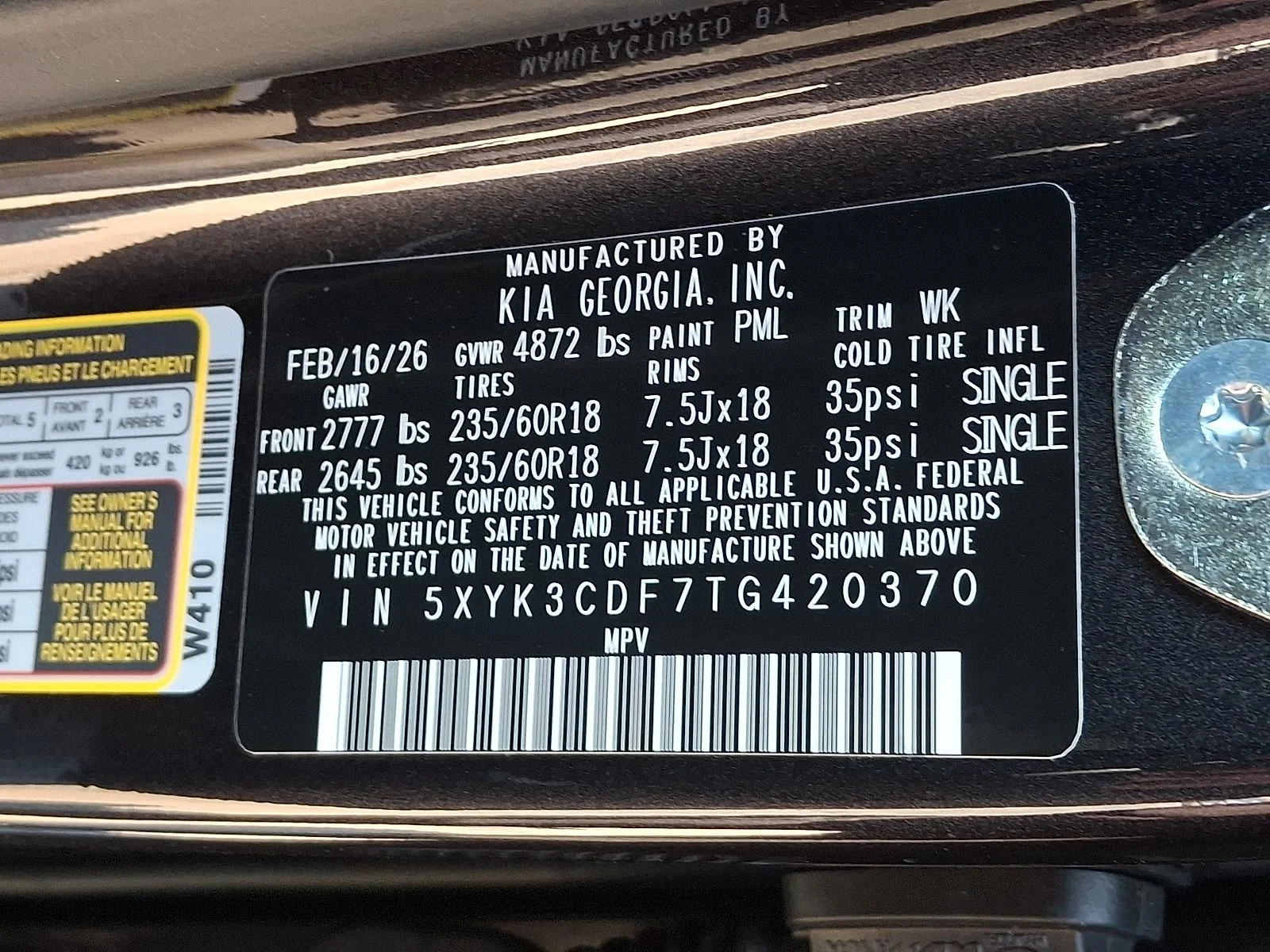 New 2026 Gray Kia EX image 25