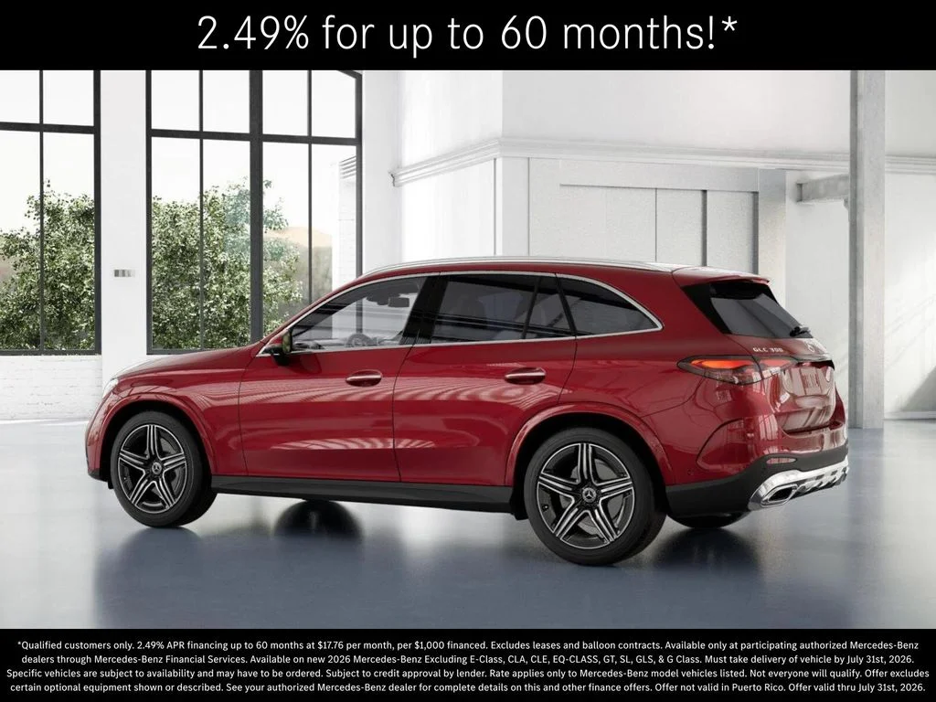 New 2026 MANUFAKTUR Patagonia Red Metallic Mercedes-Benz GLC 300 image 31