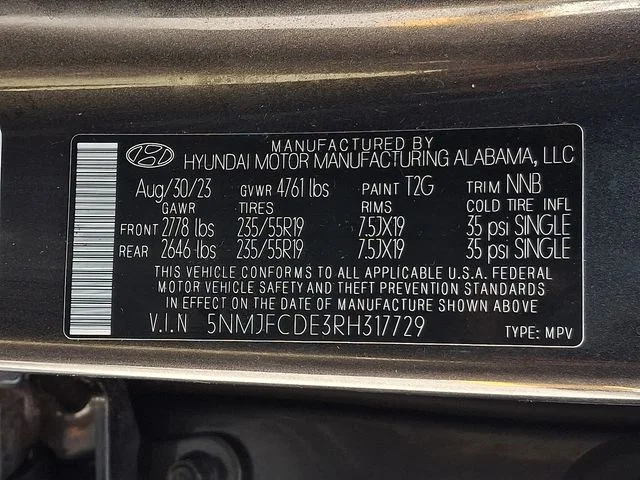 Used 2024 Gray Hyundai SEL image 27