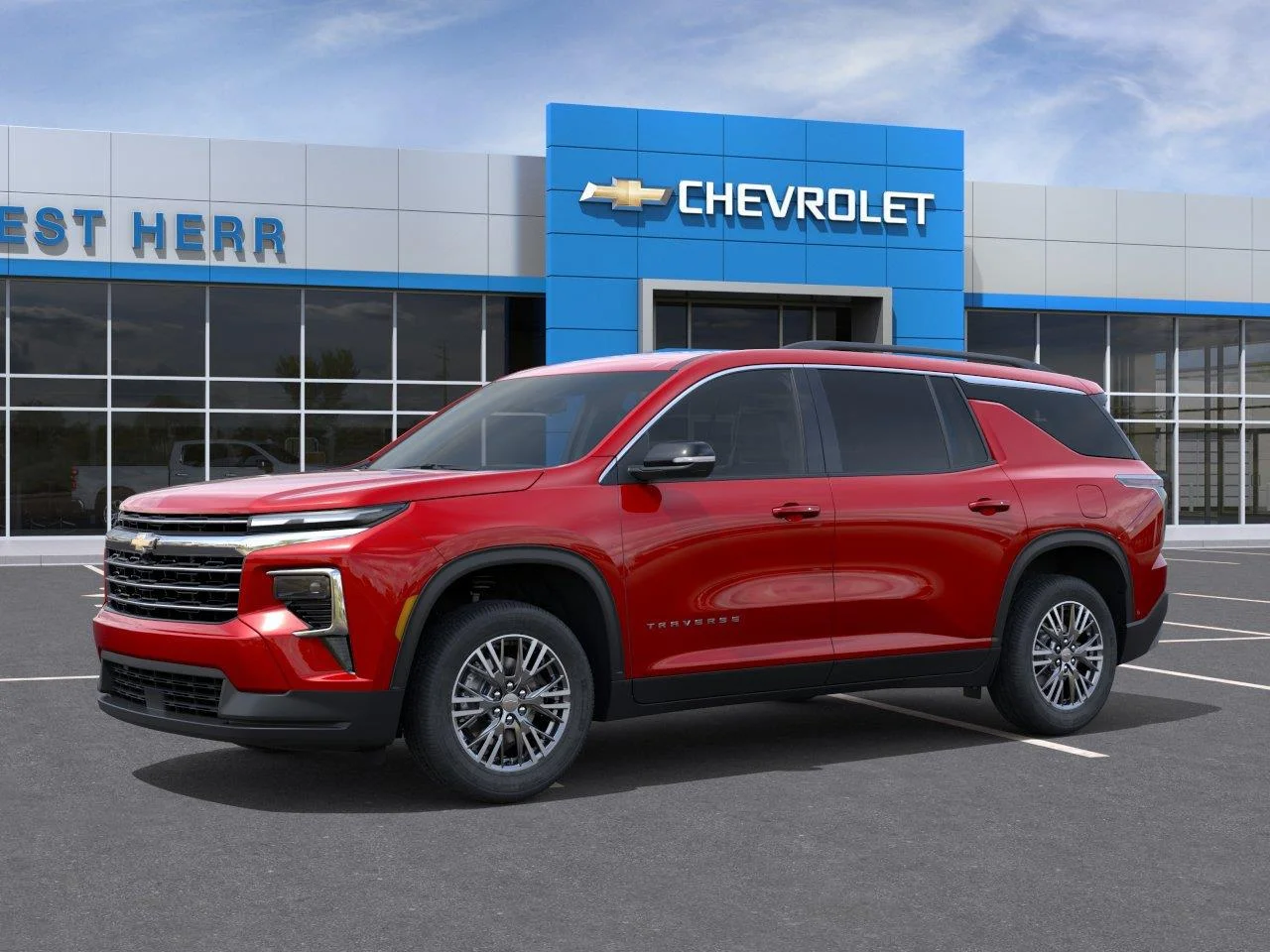 New 2026 Radiant Red Tintcoat Chevrolet LT image 2