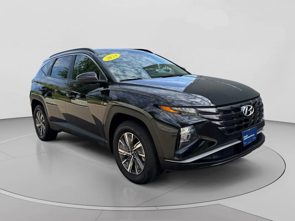 Used 2024 Black Hyundai Blue image 1