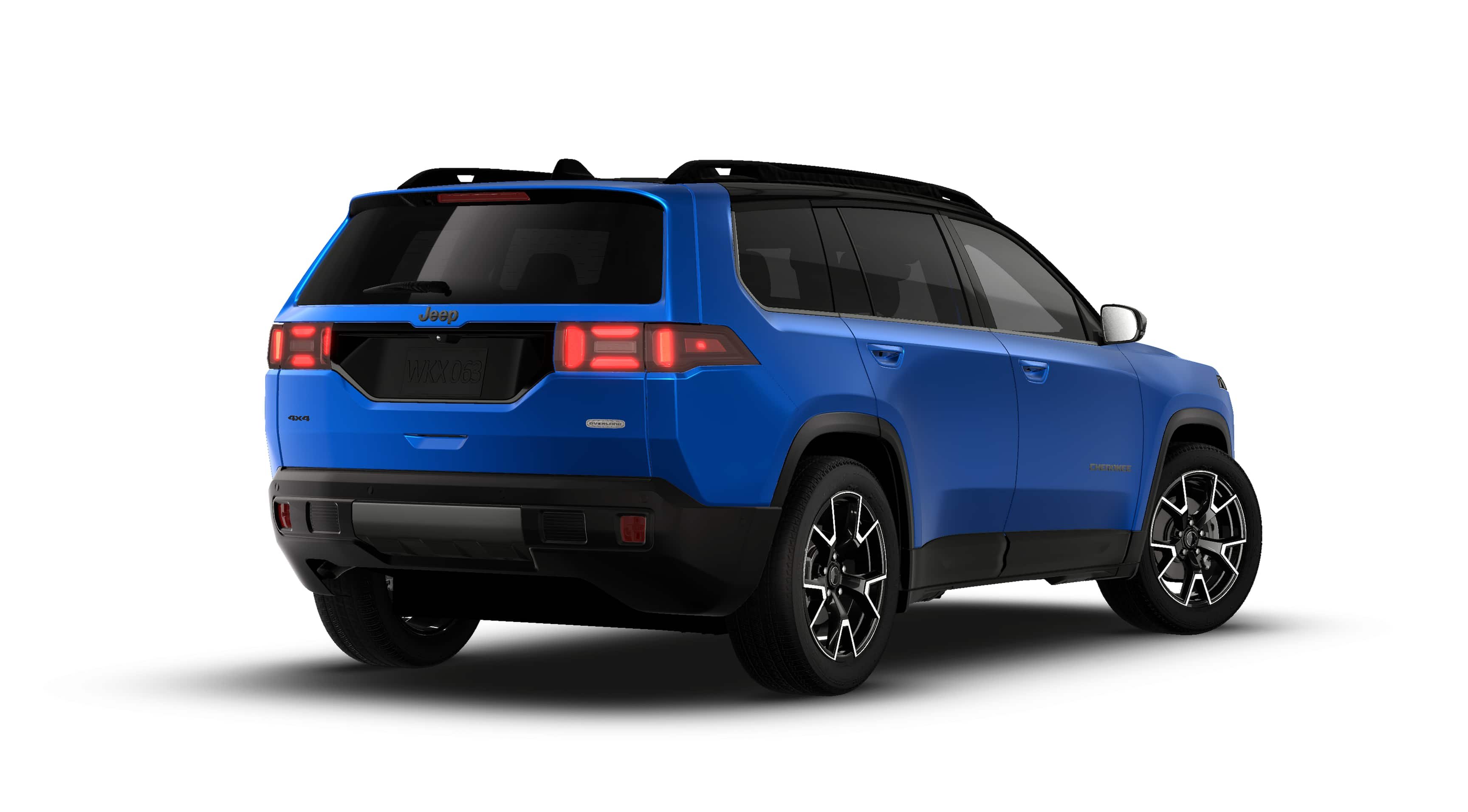 New 2026 Hydro Blue Pearl-Coat Exterior Paint Jeep Overland image 2