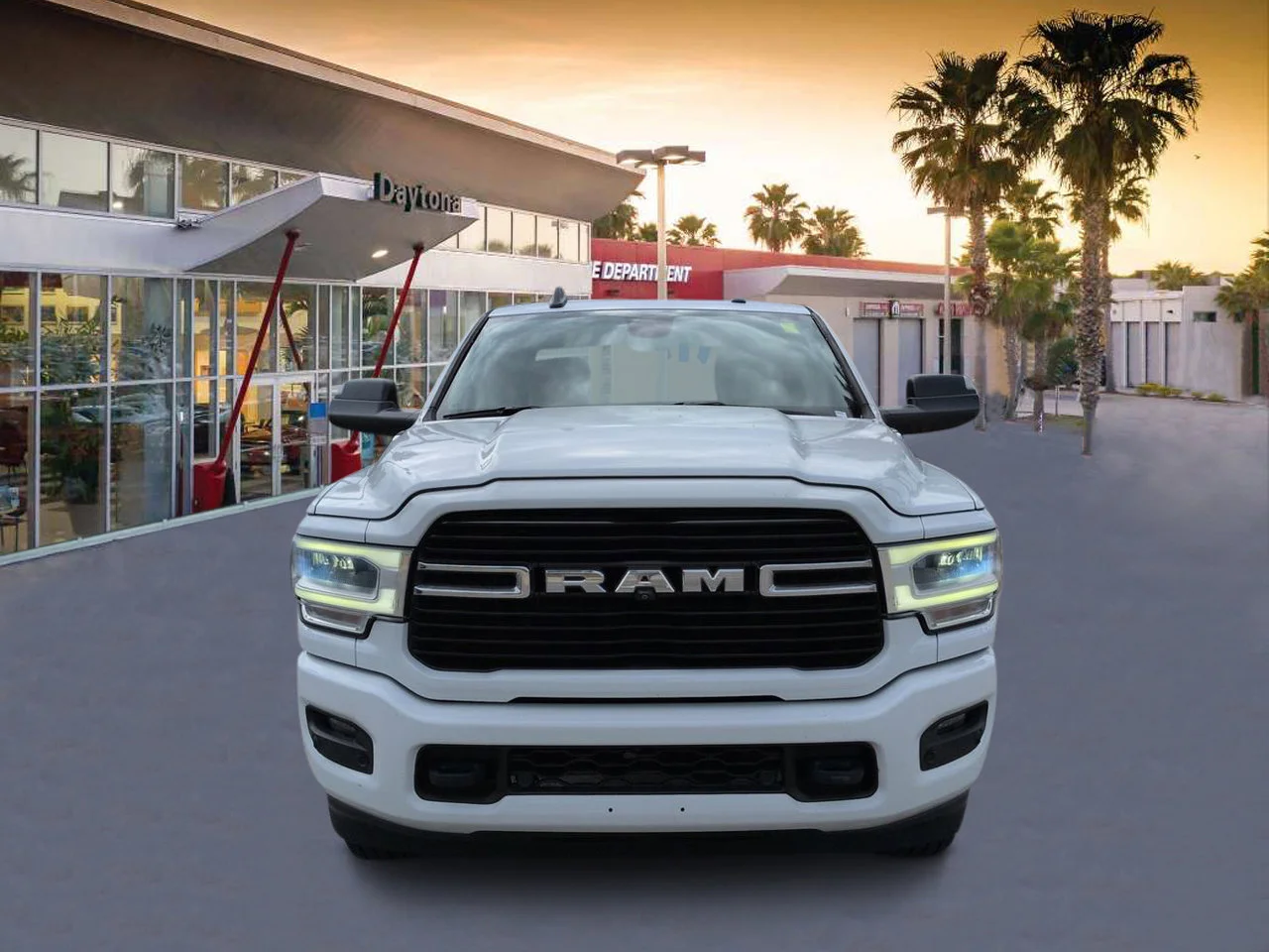 Used 2019 Bright White Clearcoat Ram Big Horn image 8