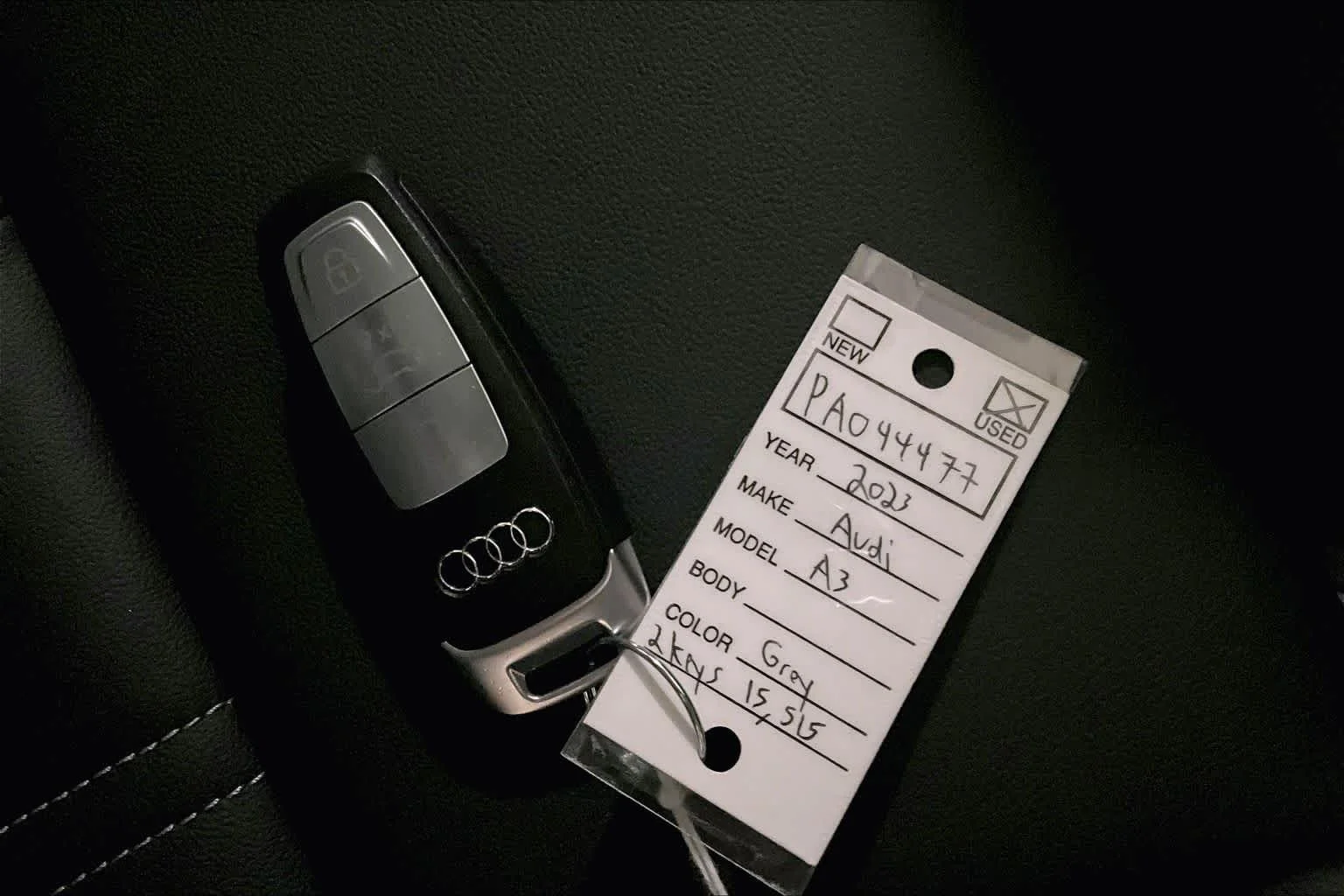 Used 2023 GREY Audi Premium image 14