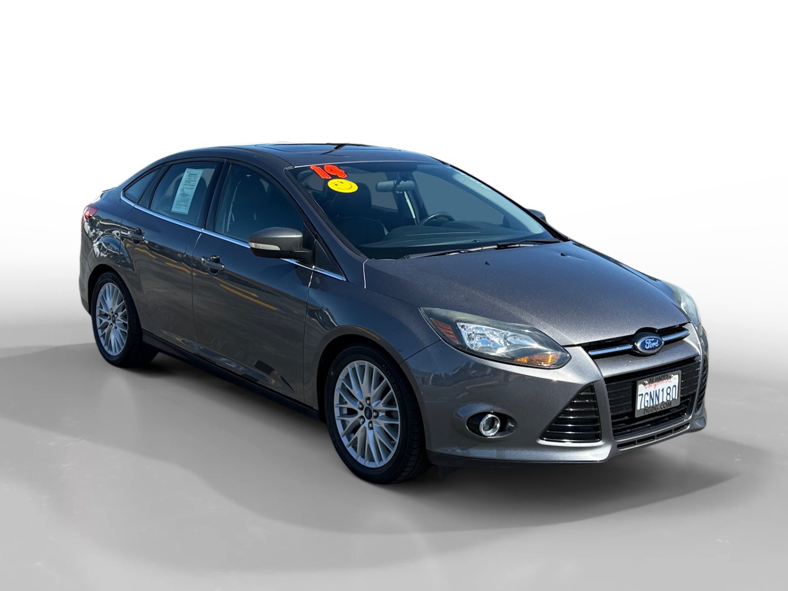 Used 2014 Sterling Gray Metallic FORD Titanium image 7