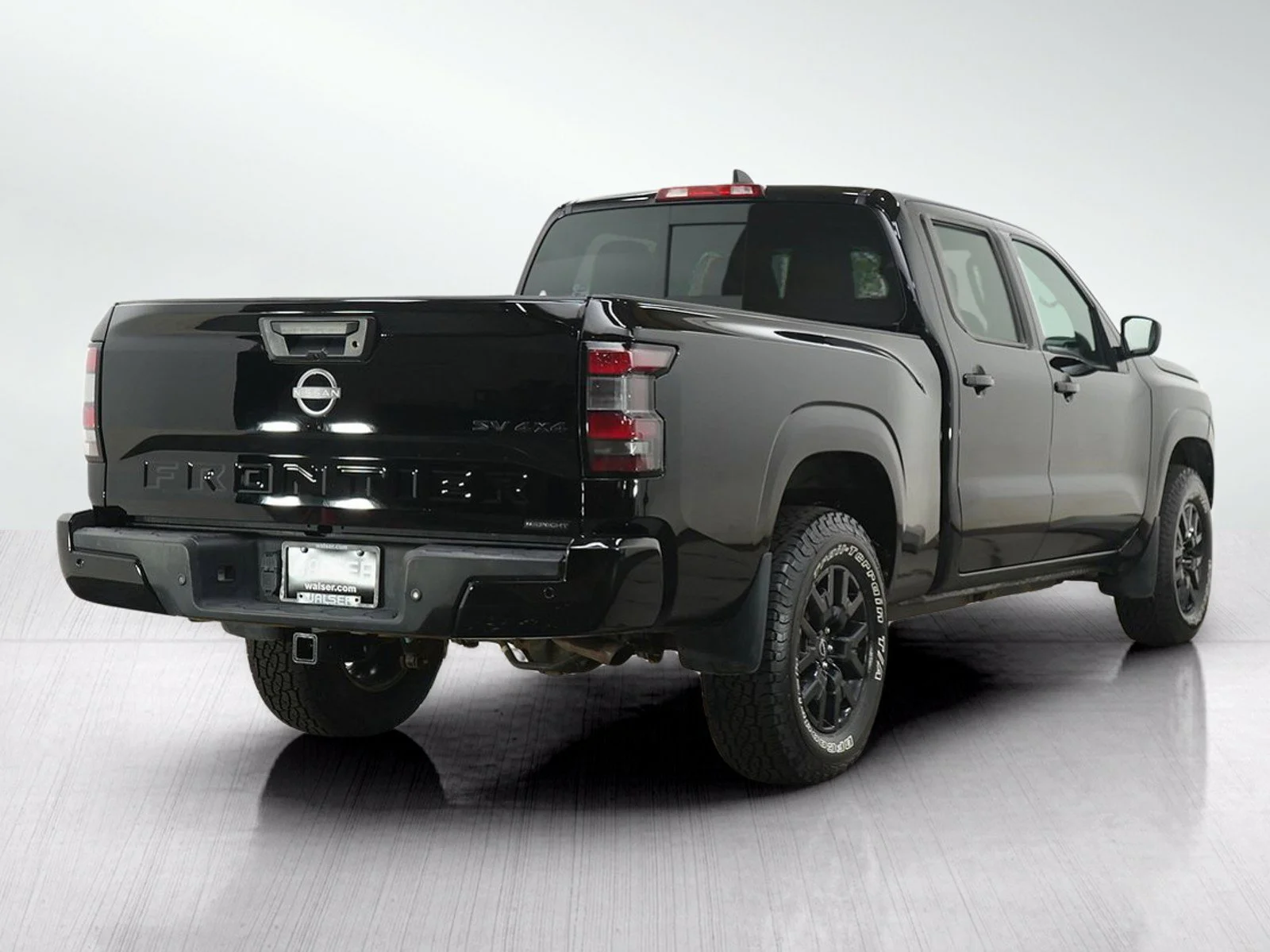 Used 2023 Black Nissan Crew Cab 4x4 SV Auto Long Bed image 5