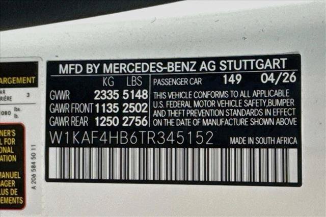 New 2026 Polar White Mercedes-Benz C 300 image 60