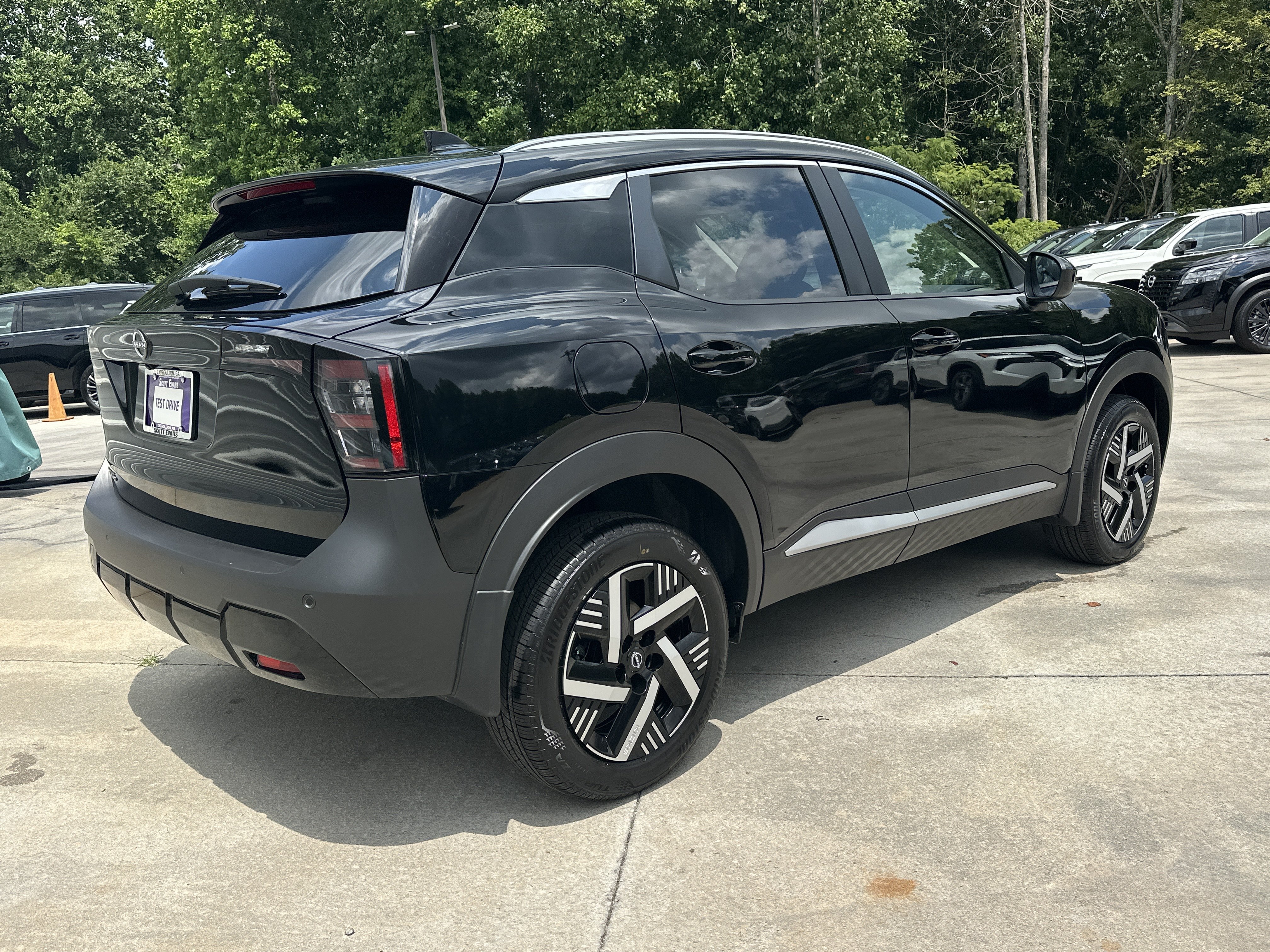 New 2026 Super Black Nissan SV image 8