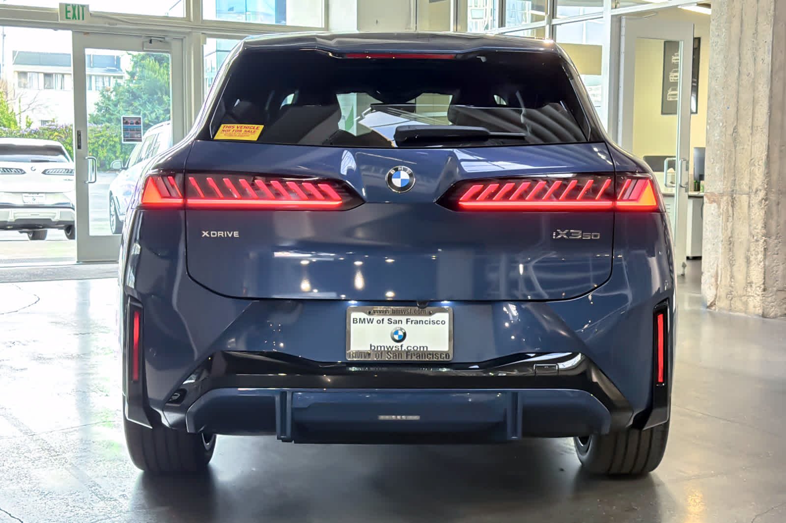 New 2027 Ocean Wave Blue Metallic BMW 50 xDrive image 7