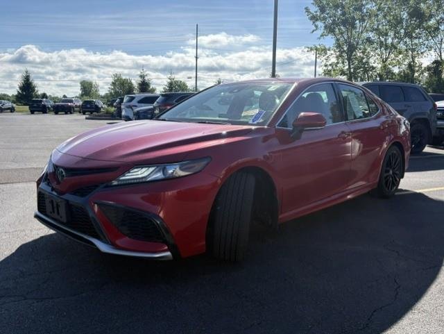 Used 2023 Supersonic Red Toyota XSE image 3