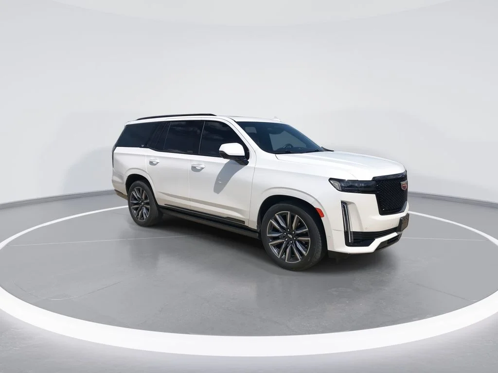 Used 2024 White Cadillac Sport image 2