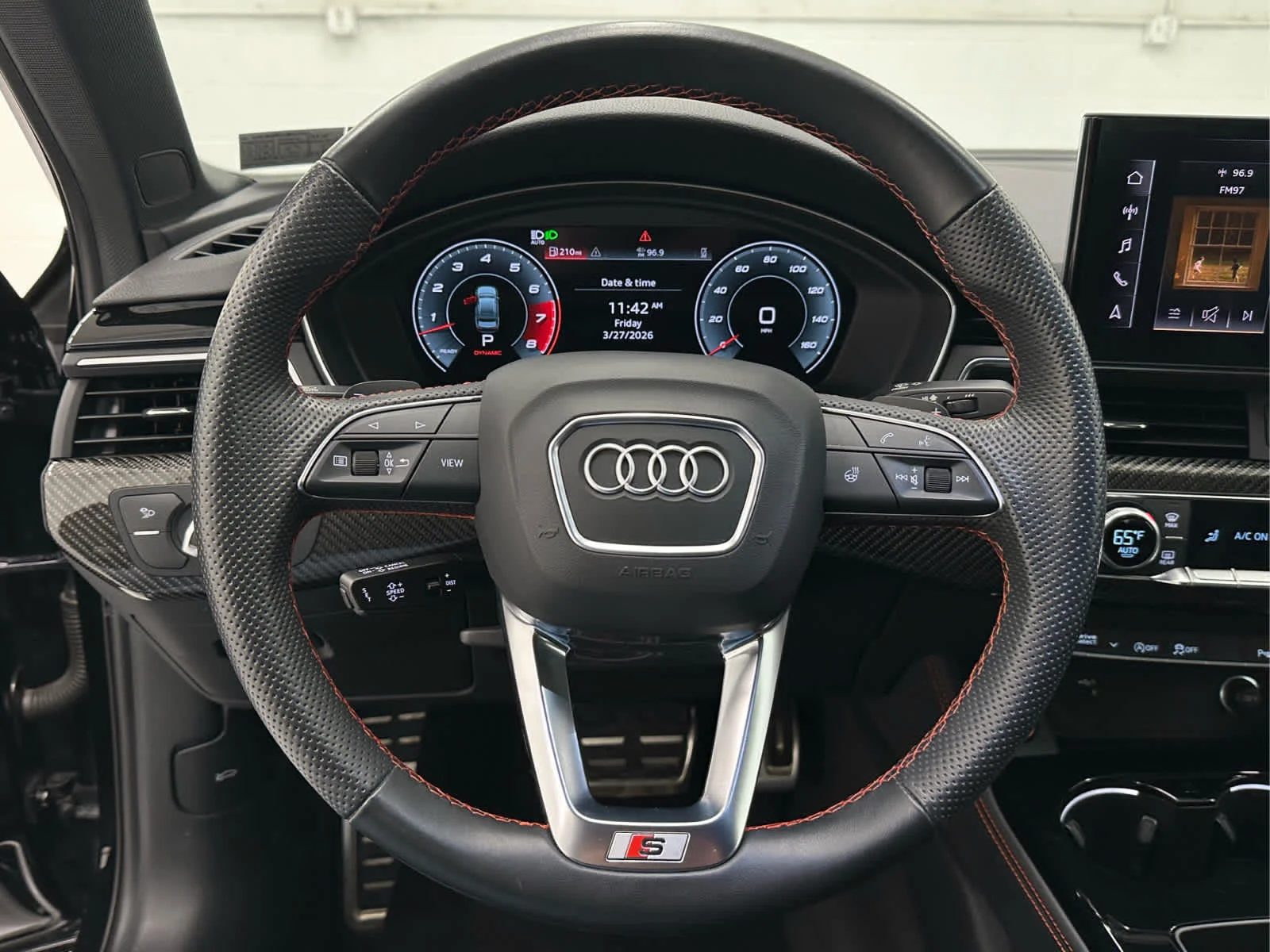 Used 2023 Mythos Black Metallic Audi Premium Plus image 24