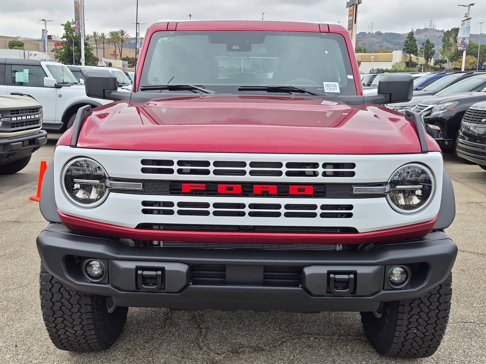 New 2026 Ruby Red Metallic Tinted Clearcoat Ford Heritage Edition image 2