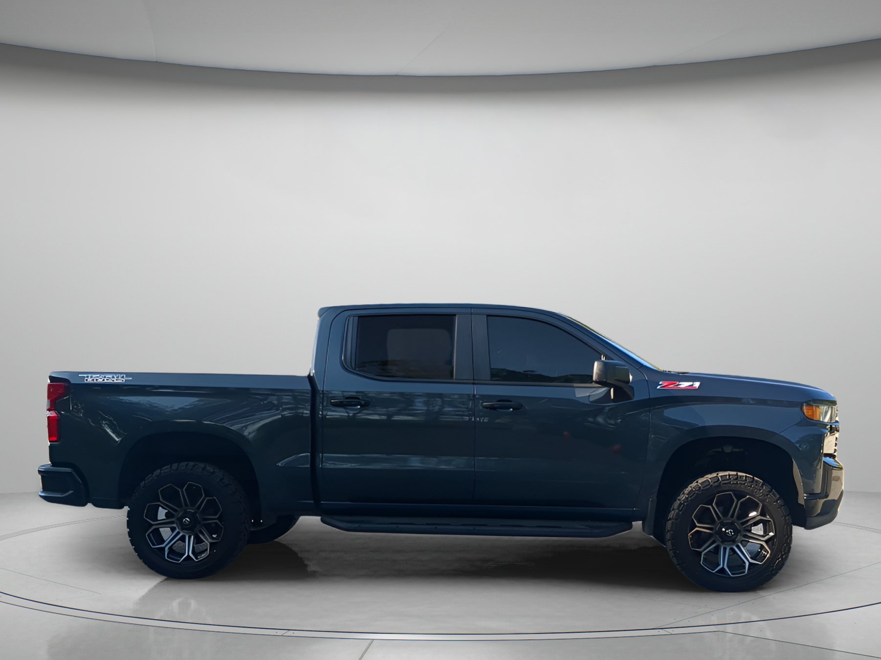 Certified Used 2019 Shadow Gray Metallic Chevrolet Custom Trail Boss Crew Cab Pickup image 38