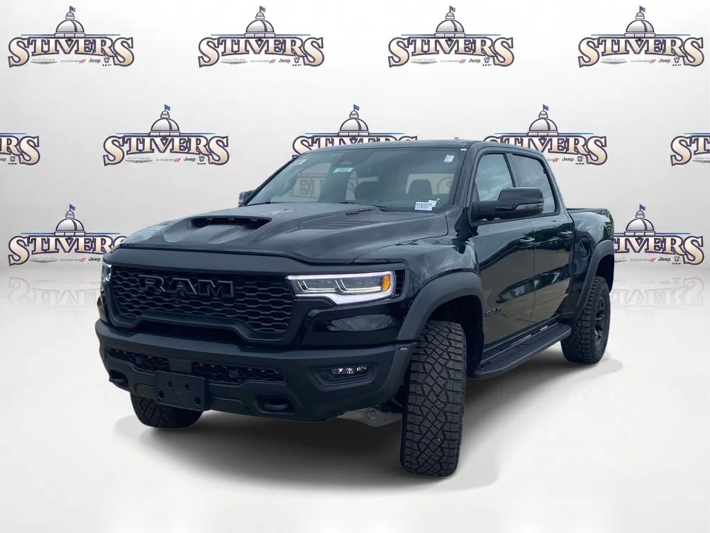 New 2026 Diamond Black Crystal Pearl-Coat Exterior Paint RAM RHO image 3