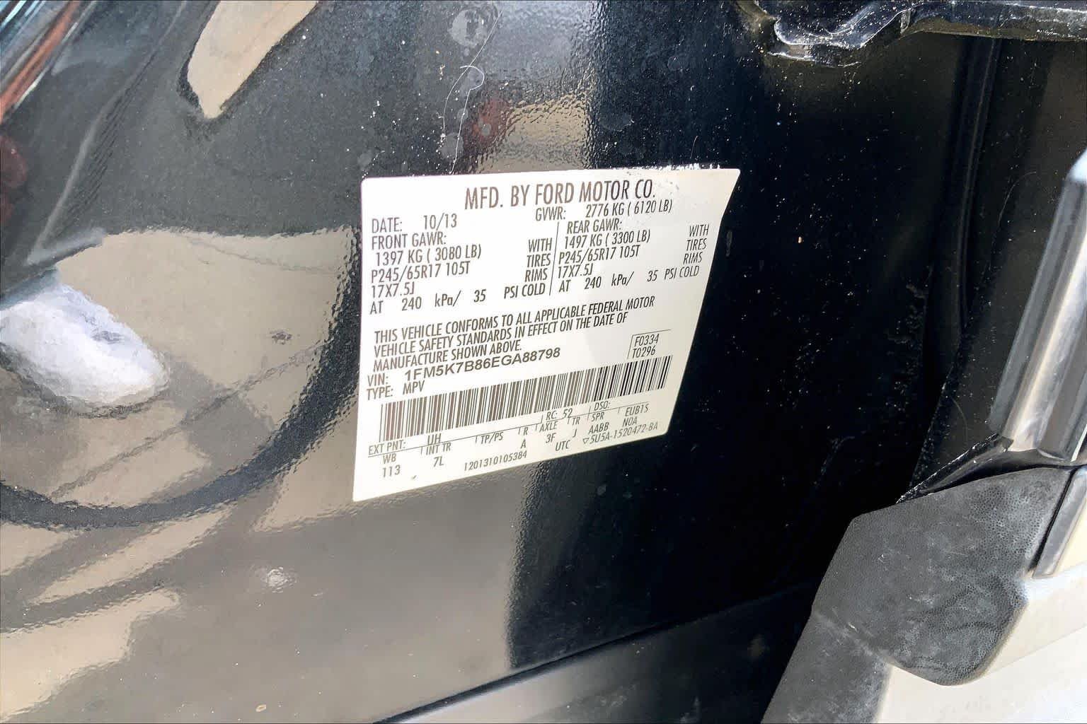 Used 2014 Tuxedo Black Metallic Ford Base image 33