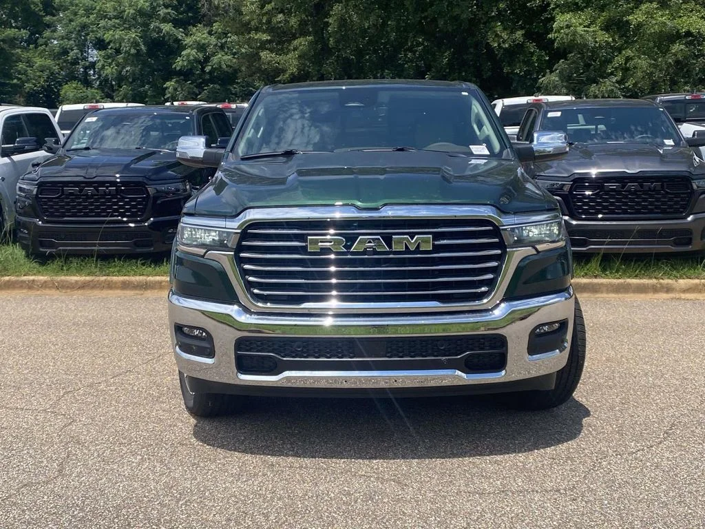 New 2026 Serrano-Green Metallic Exterior Paint RAM Laramie image 2