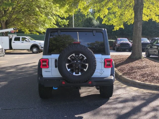 Used 2024 White Jeep Rubicon 4xe image 4