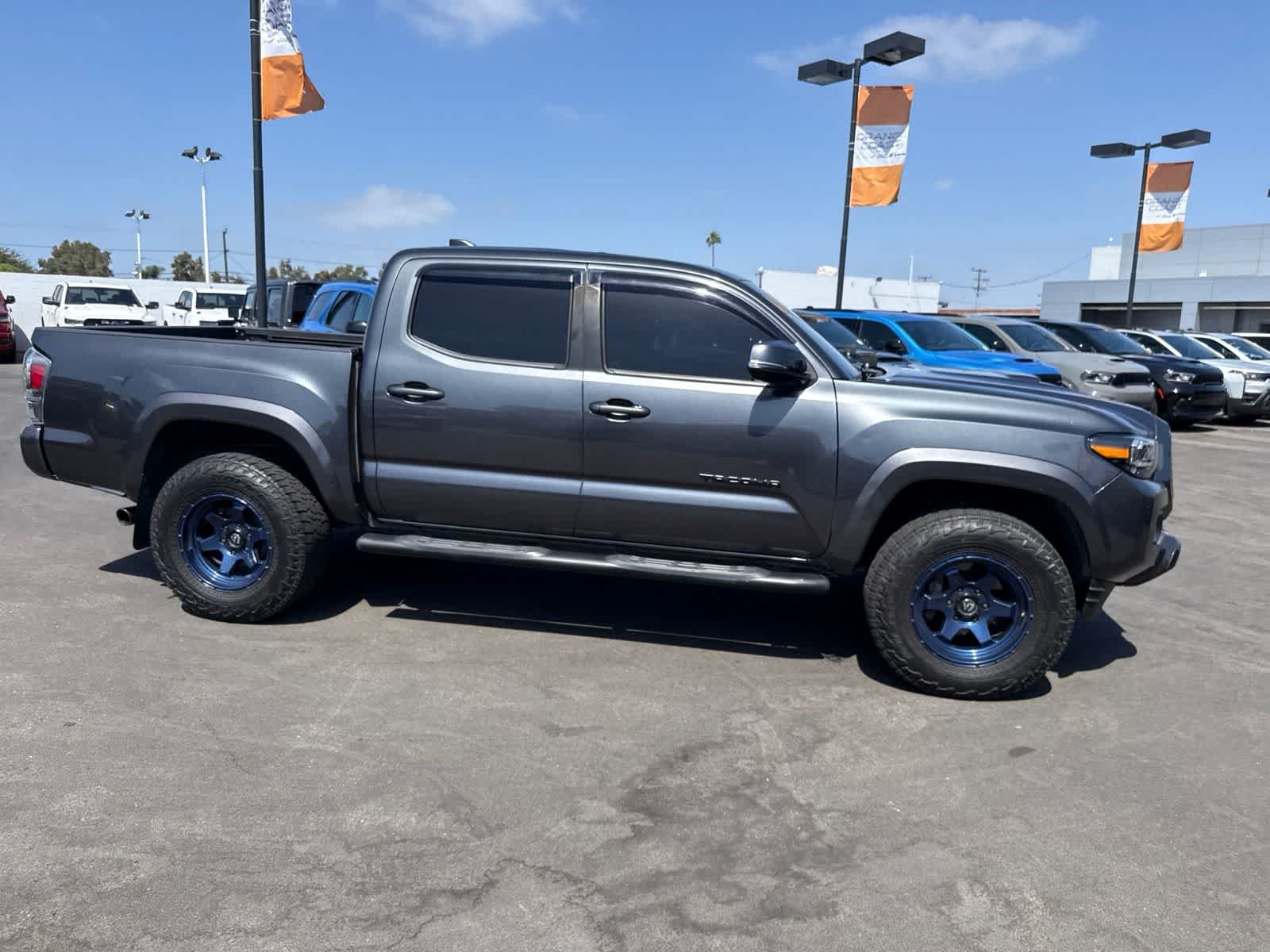 Used 2021 Magnetic Gray Metallic Toyota TRD Sport image 8
